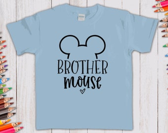 Brother Mouse - Kid Shirt - Disney Magic Kingdom Matching Family