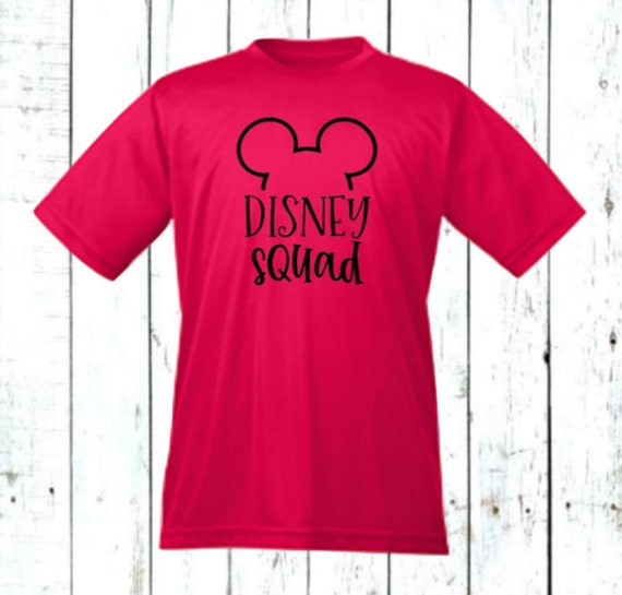 Disney Squad DRI FIT Shirt Disney Family Matching Shirts Etsy