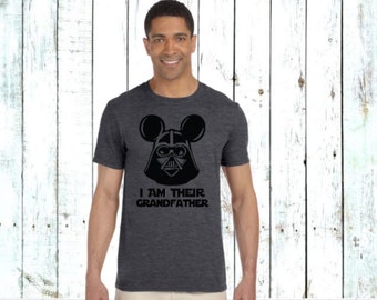 DV Grandfather Soft Cotton, Star Wars Shirt, Disney Shirt, Disneyland Shirt, Family Star Wars Tee, Galaxy&#39;s Edge Shirt