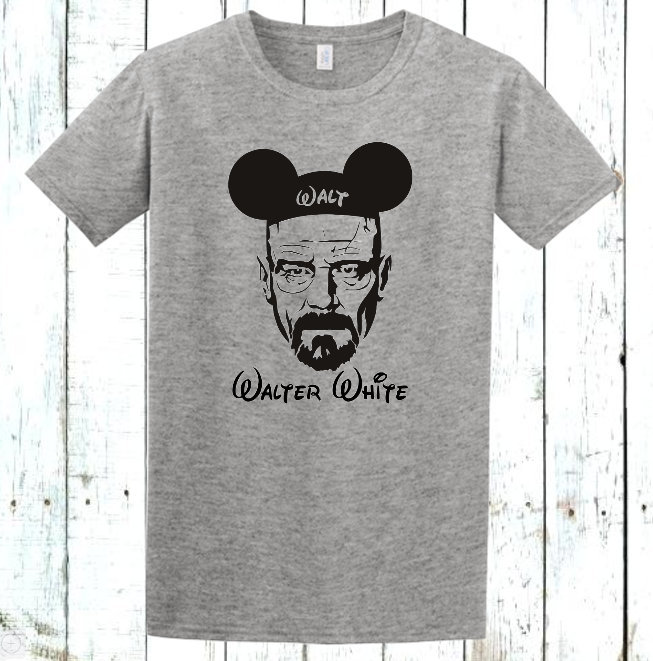 Discover Walt Soft Cotton Shirt, Walter White Mickey Ears T-Shirt