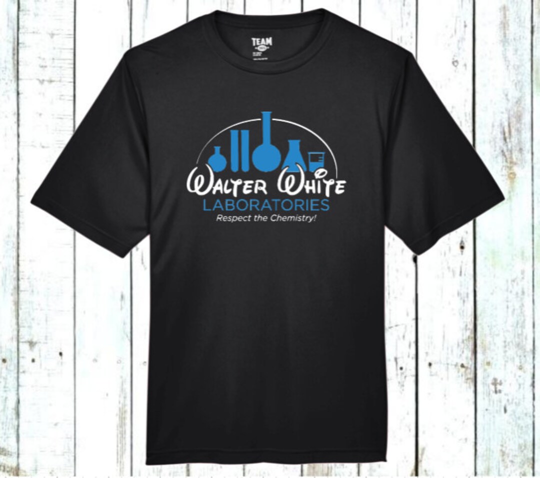 Walter White Laboratories Dri Fit Shirt Disney Breaking Bad, 100