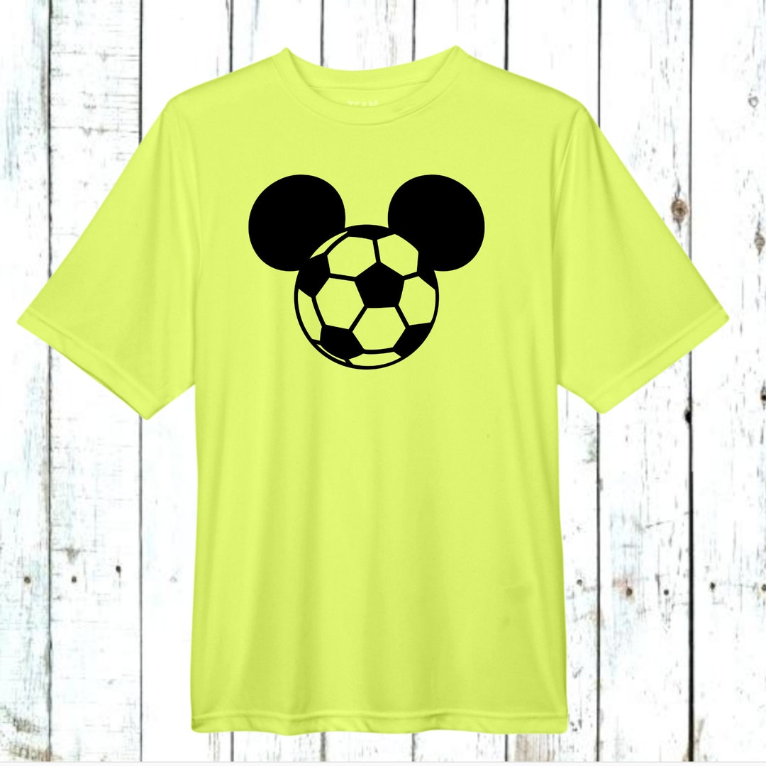 Camiseta Dri Fit de Mickey Soccer Camiseta de futbol de Disney Club de futbol para jovenes y adultos MLS 100 poliester Camiseta de rendimiento