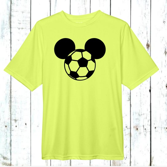 Camiseta Dri Fit de Mickey Soccer Camiseta de futbol de Disney Club de futbol para jovenes y adultos MLS 100 poliester Camiseta de rendimiento deportivo absorbente Etsy Mexico