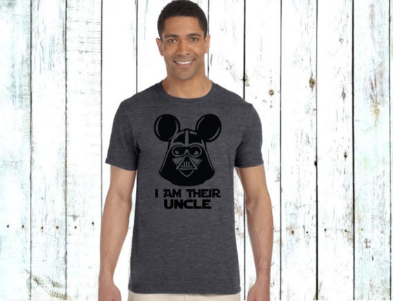 Ik ben hun oom Shirt Star Wars Uncle Shirt Galaxy Edge Shirt