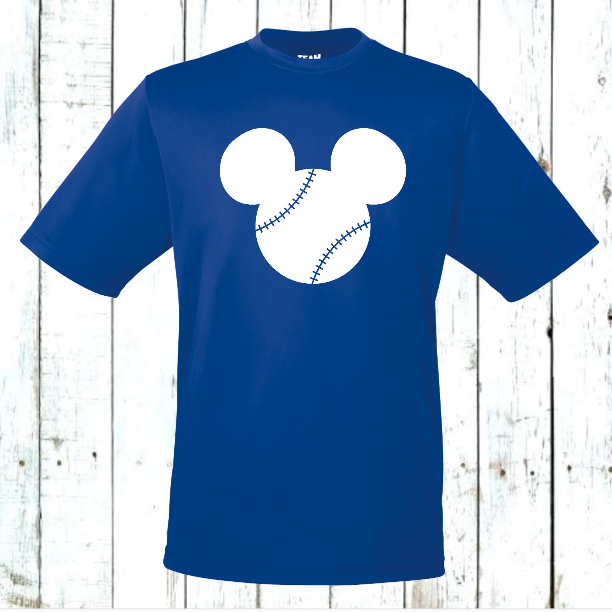 Mickey Baseball DRI FIT Shirt Youth adult Dri Fit Disney Vacation Tee Disney Wicking Sport Performance Tee 100 Polyester Etsy