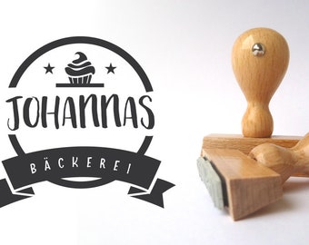 Bäckerei    personalisierter STEMPEL 5x5cm