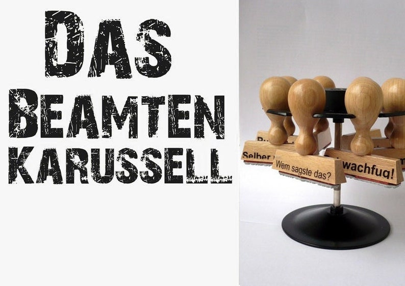 Das BEAMTEN KARUSSELL Stempel Botschafter Bild 1