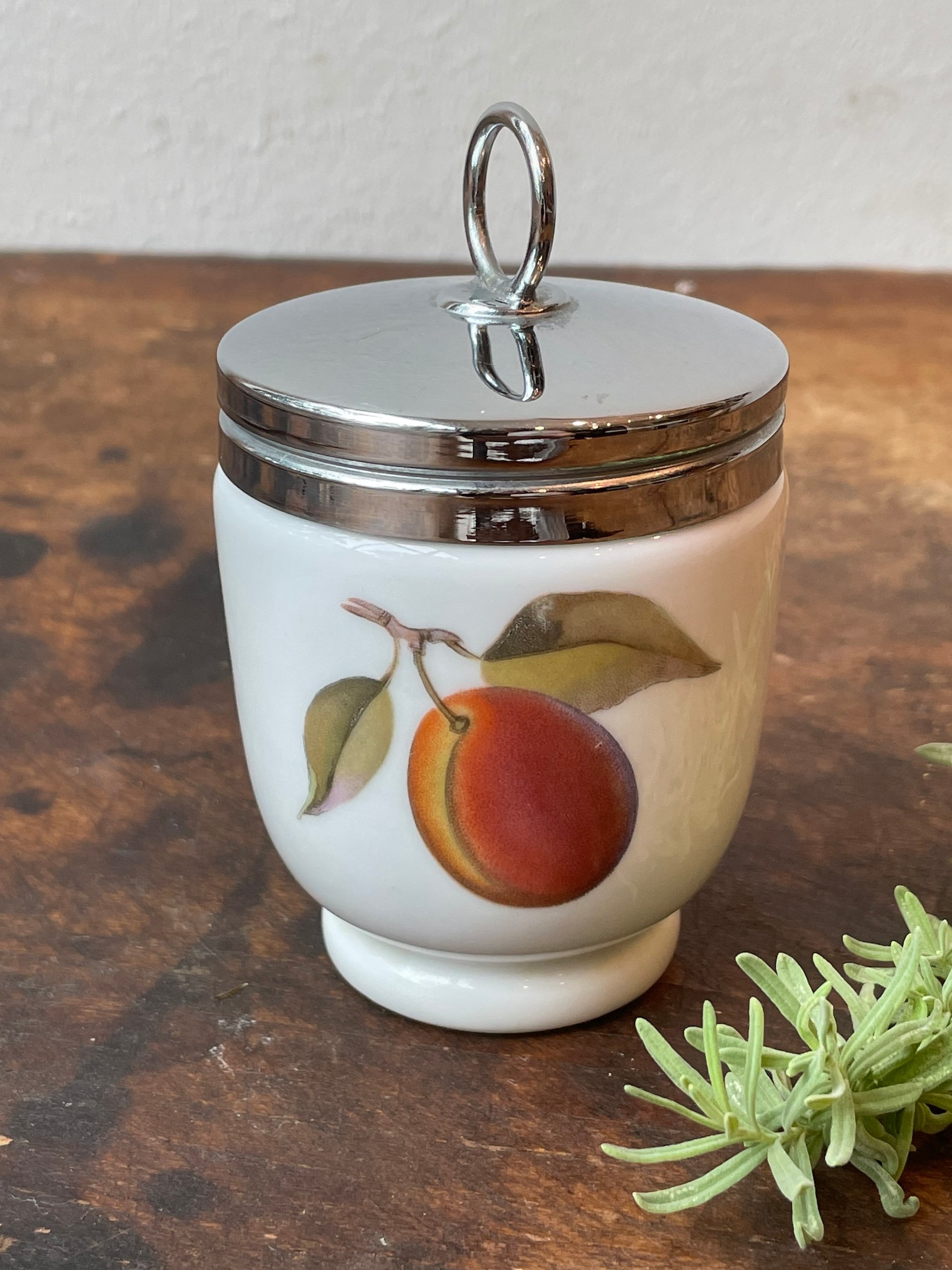 English Royal Worcester Porcelain Egg Coddler Etsy