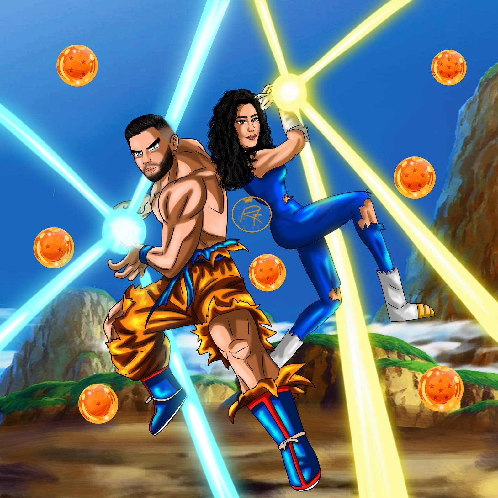 Custom Dragon Ball Z Valentines Day Gift Personalizez Goku | Etsy