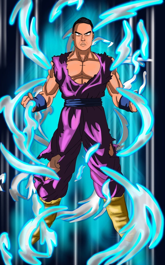 Dragon Ball Z Portrait Comme Gohan Artstyle Personnalise Etsy Dragon Ball Z Portrait Comme Gohan Artstyle Personnalise Etsy