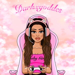 Custom Logo for Gamers -Doll portrait -Gaming Logo Drawing -Custom E-sports Profile -Anime Logo -Youtube Logo -Business Logo -Beauty logo