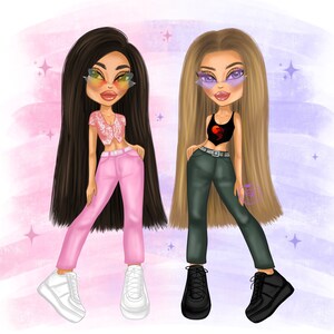 Custom doll -Doll Cartoon Portrait Logo -Business portrait -Personalized doll -Portrait Custom -Gift for girlfriend -Logo business -Y2k logo