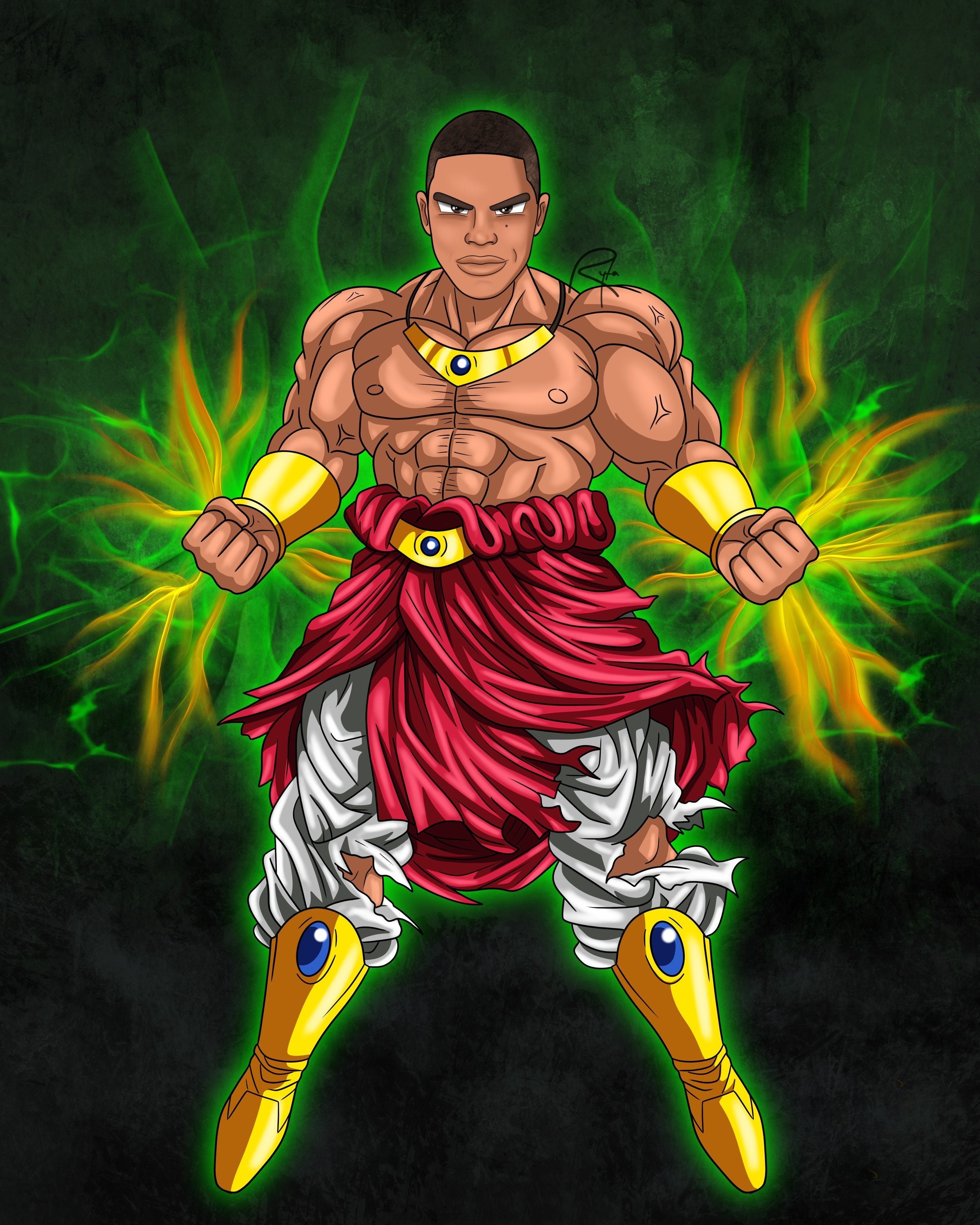 The legendary Super Saiyan [OC] : r/dbz