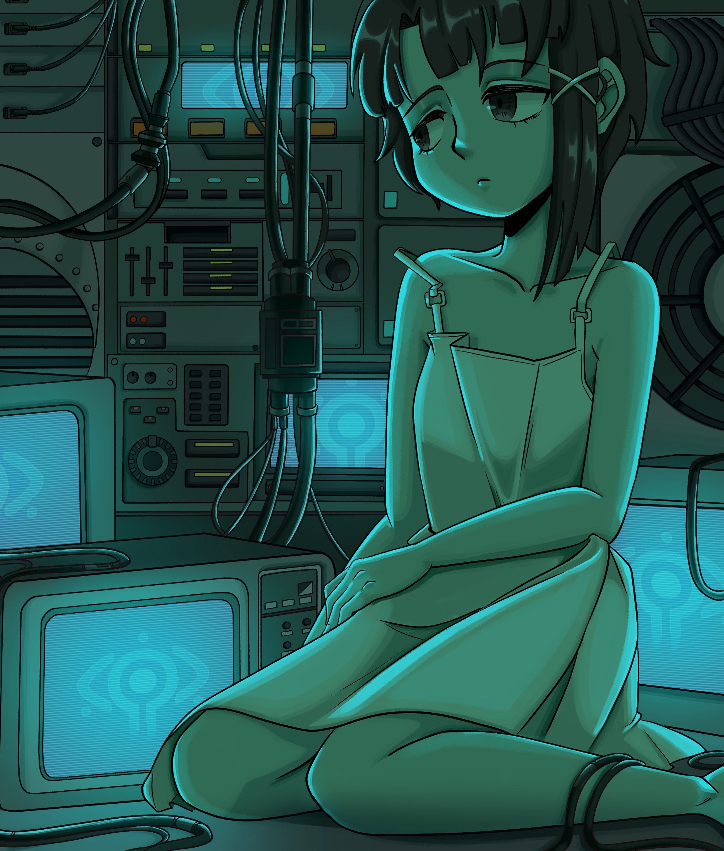 An Anime That Predicted AI Revolution ? Serial Experiments Lain Philosophy  - YouTube