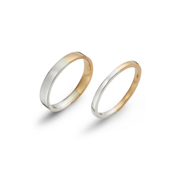 2 Tone X Ring