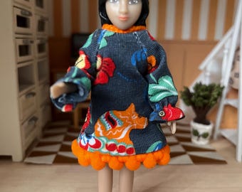 New Lundby doll with new clothes (1:18)