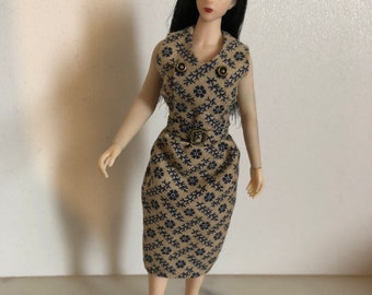 An exclusive dress for Phicen doll (1:12) - The doll not included -