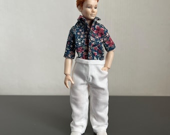 Heidi Ott men’s clothing (1:12) - The doll and shoes are not included -