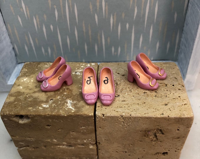 Heigh heels shoes for Heidi Ott Ladies or for dollhouse decorations (1:12)