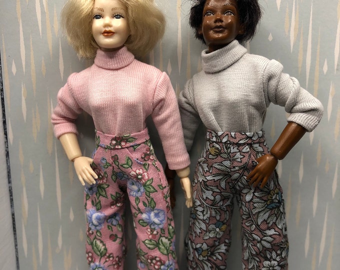 Bodysuit and trousers for Heidi Ott ladies 1/12 the doll not included