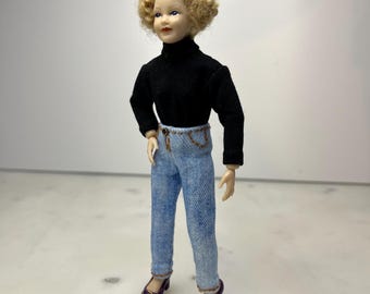 Bodysuit and Skinny Jeans for Heidi Ott ladies 1/12 the doll not included