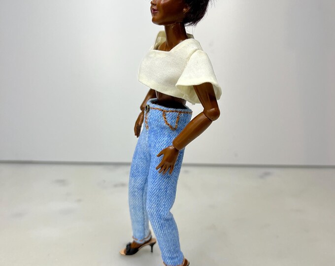 Top and Skinny Jeans for Heidi Ott ladies 1/12 the doll not included