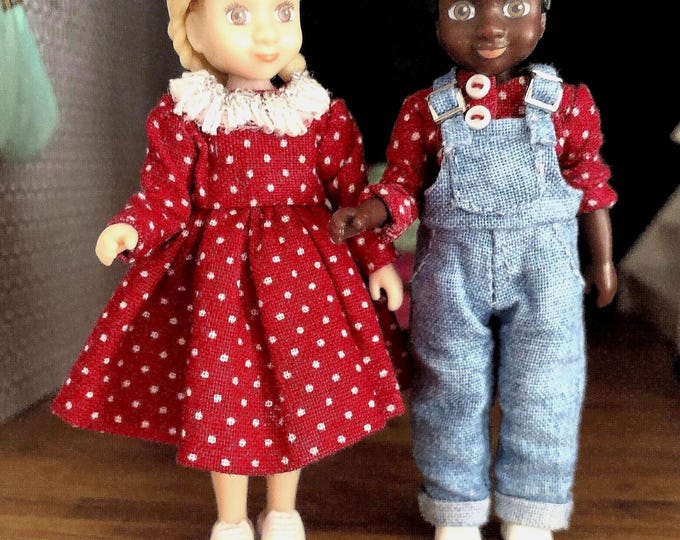 Lundby children clothing (1:18)