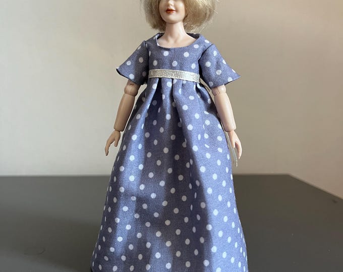 Polka Dot dress for Heidi Ott ladies 1:12