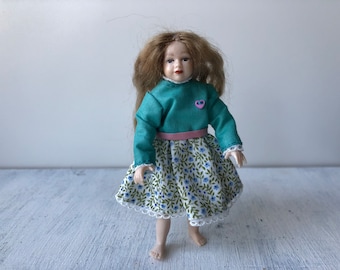 A cute dress for Heidi Ott girl (1:12) - doll not included -