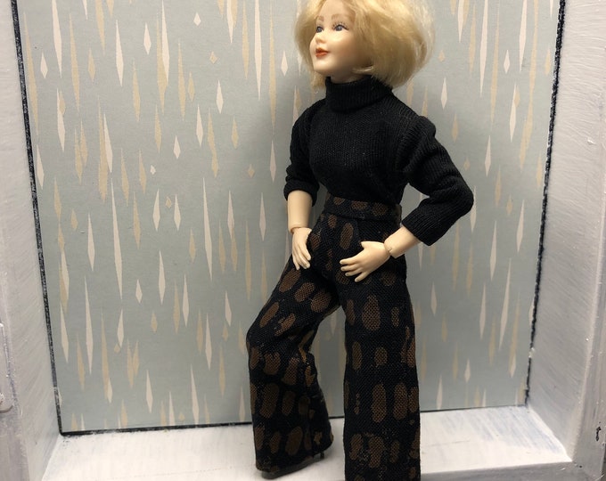 Bodysuit and trousers for Heidi Ott ladies 1/12 the doll not included