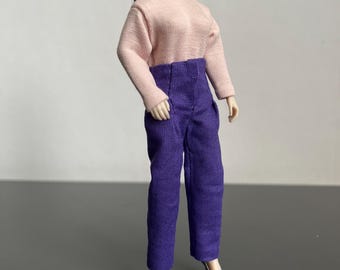 A bodysuit and trousers for Phicen doll 1:12 - The doll is not included -