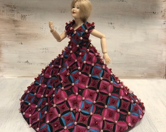 A dress for Heidi Ott Lady (1:12) doll not included