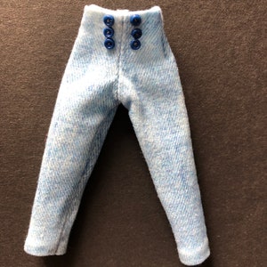 Trousers for Phicen doll 1:12 Blue