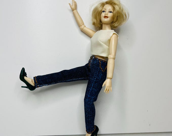 Top and Skinny Jeans for Heidi Ott ladies 1/12 the doll not included