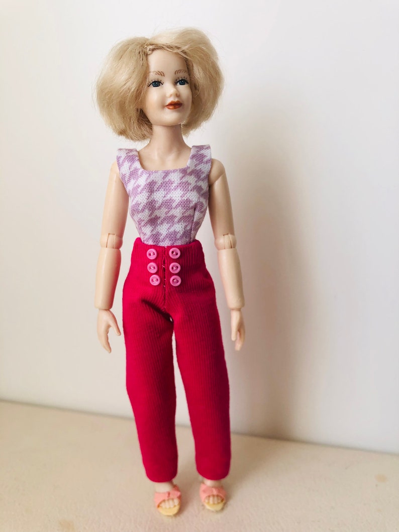Top and trousers for Heidi Ott ladies 1/12 the doll not included image 5