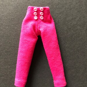 Trousers for Phicen doll 1:12 Fuchsia