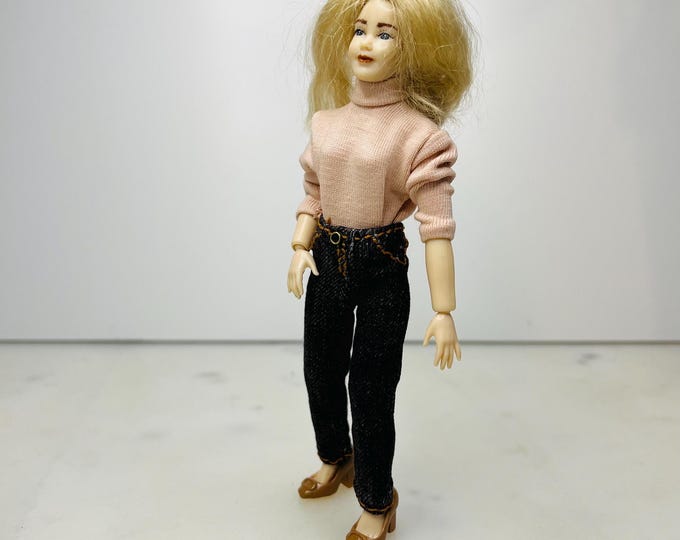Bodysuit and Skinny Jeans for Heidi Ott ladies 1/12 the doll not included