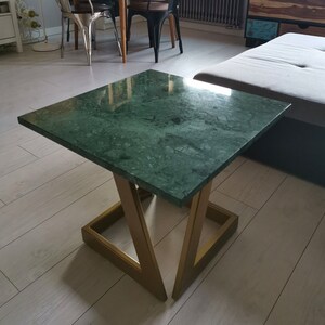 Ozzy Tisch Tischplatte Marmor Quarz Auswahl Des Etsy