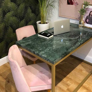 Green marble top deals