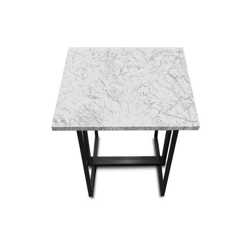 MOZART custom coffee table, marble top, quartz top, choice of desk size and height, choice of finishing, living room, coffee time image 6