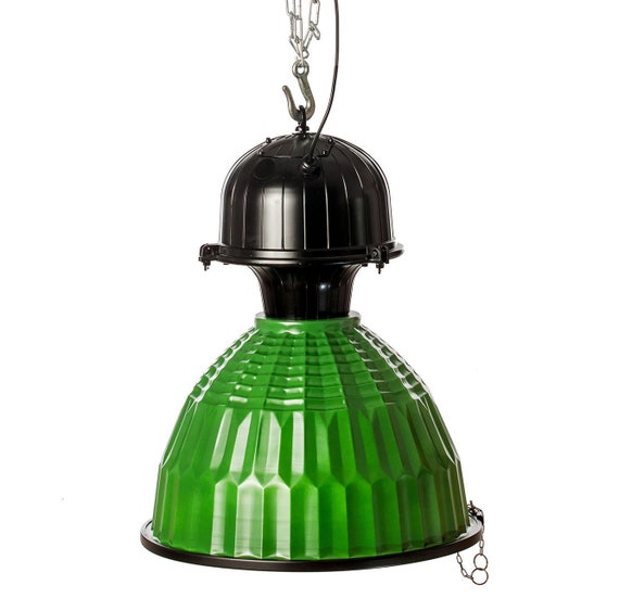 Dustry Green Pendant Lamp On The Hook Ceiling Industrial Etsy