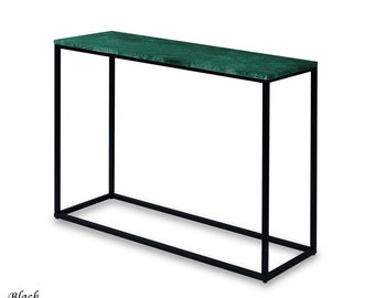 Consola, mesa de centro hecha a medida, SARA, encimera de mármol, mesa de salón, mesa de centro con encimera de mármol | Fashion-Home