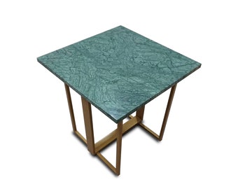 MOZART: mesa de centro personalizada, de mármol, encimera de cuarzo, elección del tamaño y la altura del escritorio, hogar, sala de estar