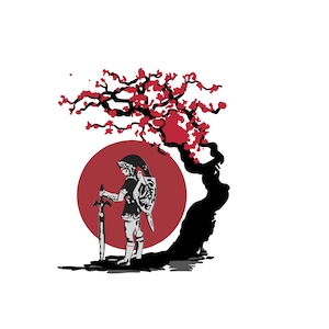 Video Games - Legend of Zelda - Cherry Tree  | svg | jpg | pdf| png | cricut cut file