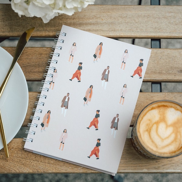 Wire Bound Journal Etsy