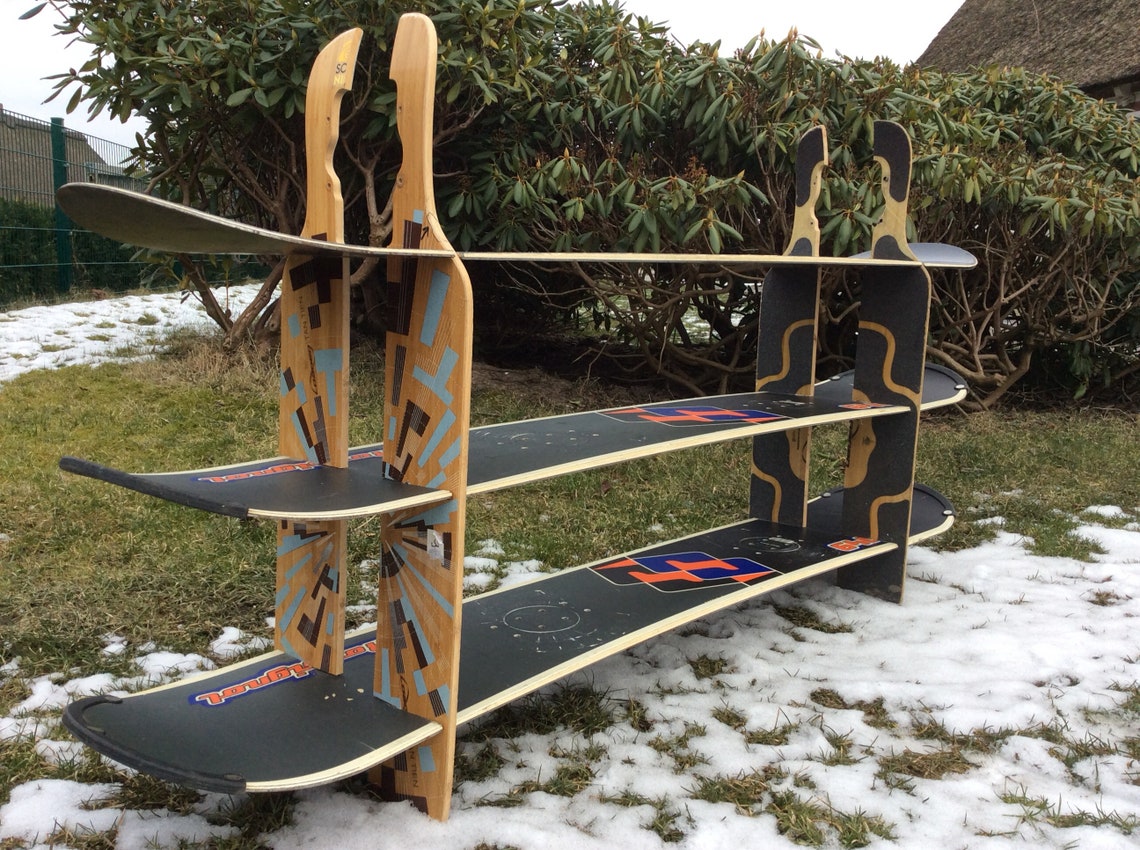 Snowboard Regal Loaded 150cm breit upcycling TVRak Sideboard Etsy
