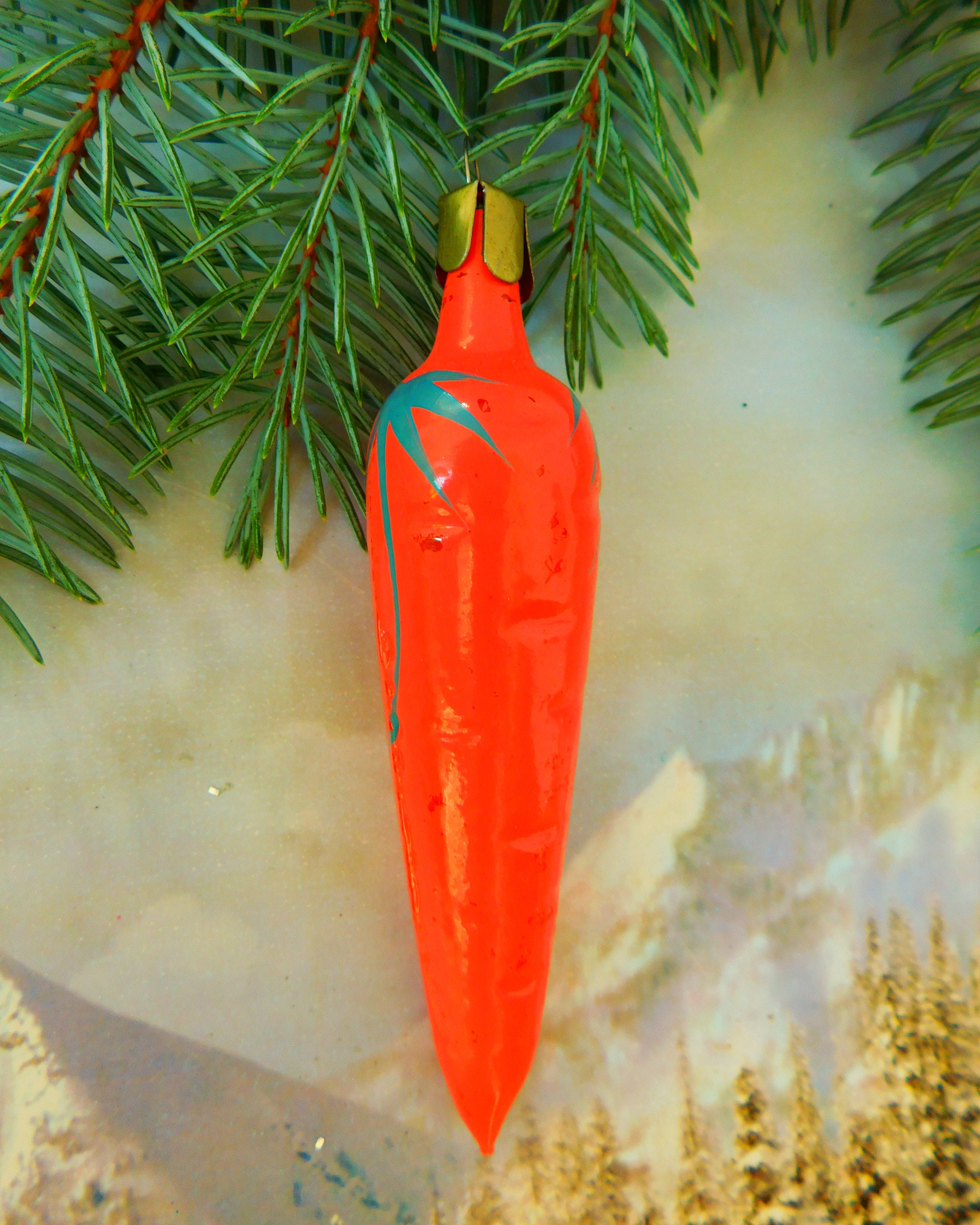 Nine vegetables Vintage Christmas ornament ornaments Etsy