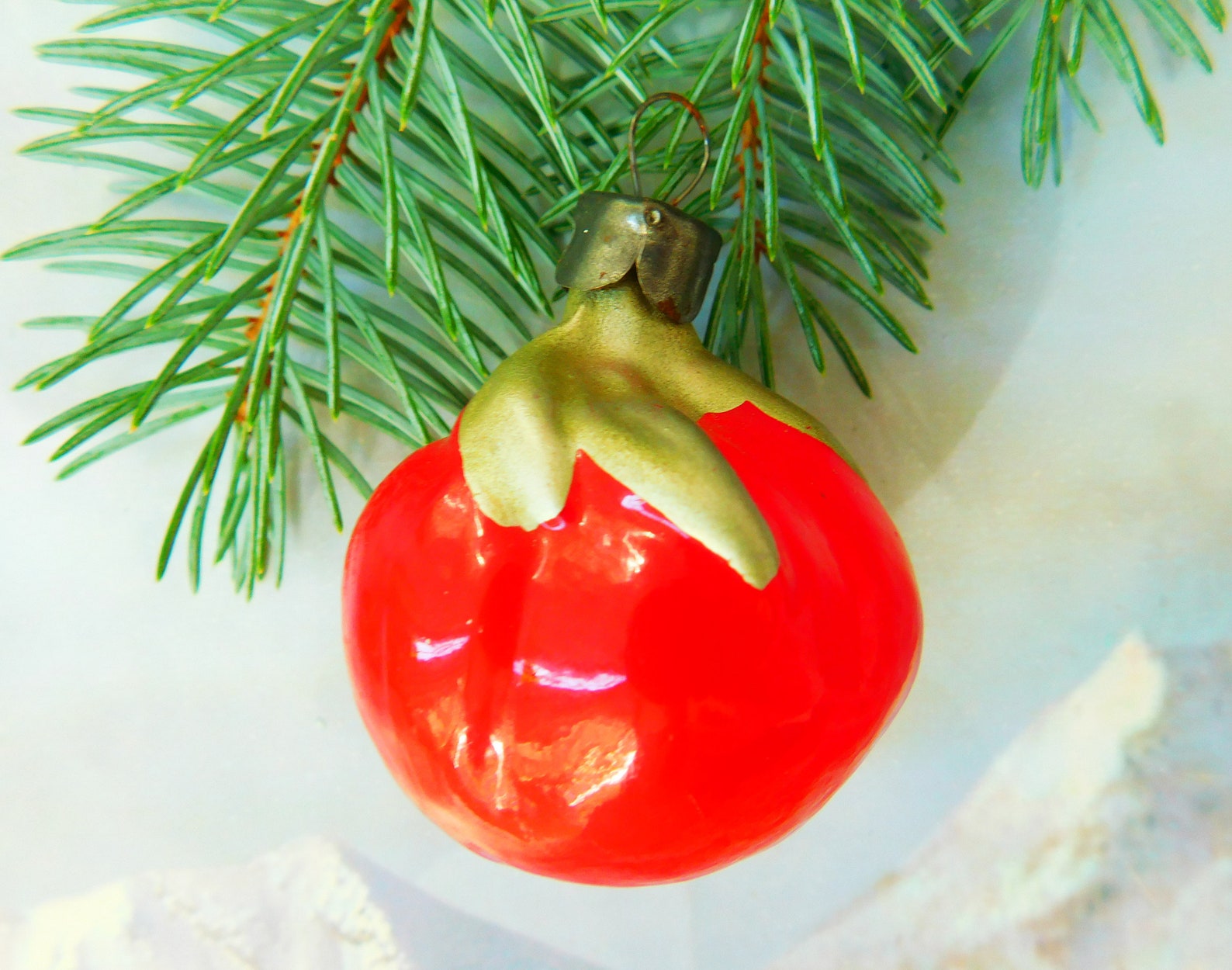 Nine vegetables Vintage Christmas ornament ornaments Etsy