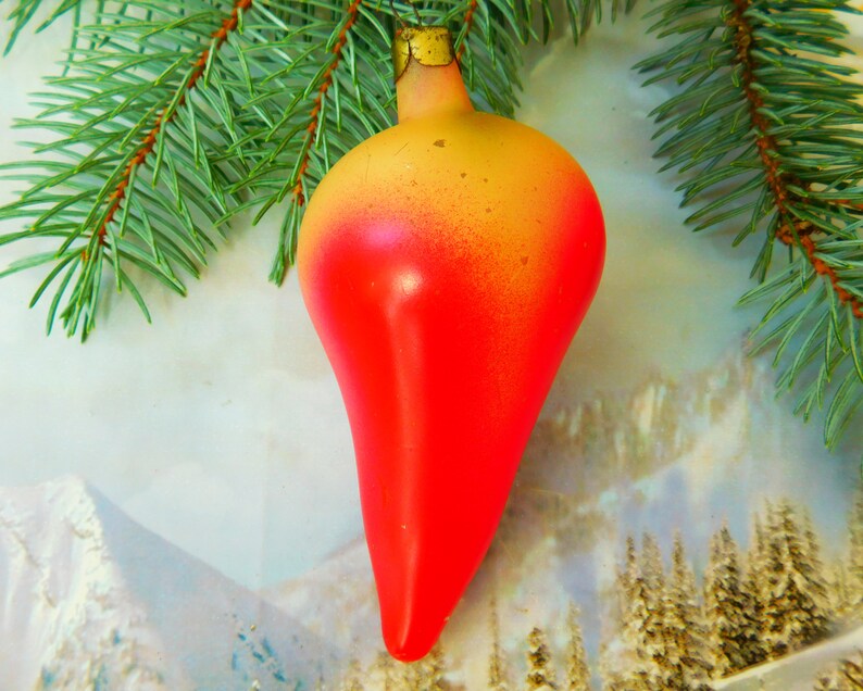 Nine vegetables Vintage Christmas ornament ornaments Etsy
