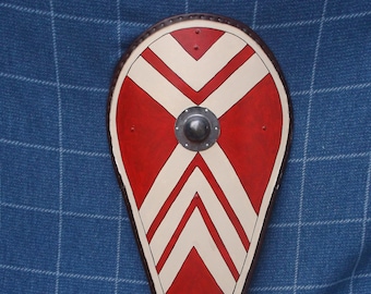 Basic Kite shield, 1066 Shield, Re-enactment combat ready, custom shield, simple warrior defence, Norman knight, round top kite